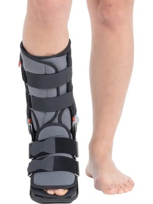 Wingmed Ayarlanabilir Kontraktür Ortezi Gri (Rom Walker) (Kısa) (Medıum)