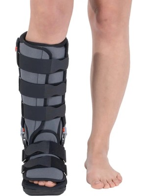 Wingmed Ayarlanabilir Kontraktür Ortezi Gri (Rom Walker) (Uzun)(Large)