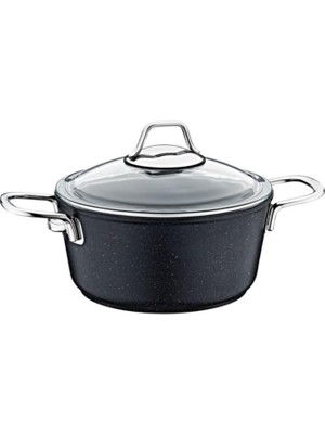 Olika Tek SDT2804 Siyah Inci 28 cm Derin Tencere