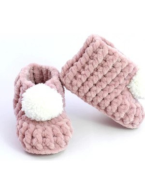 Modacity Pon Ponlu El Örgüsü Bebek Panduf