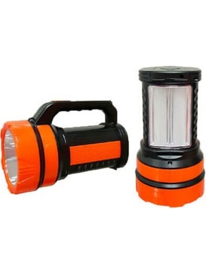 Weidasi 8 Watt Şarj Edilebilir Taşınabilir Beyaz Işık Ledli El Feneri - Wd - 545A -