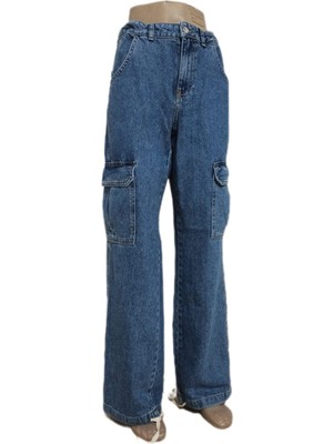 Kiabi Kargo Cep Detaylı Jeans