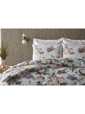 Doqu Home Poly Cotton Skate Tek Kişilik Comforter Uyku Seti