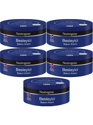Neutrogena Norveç Formülü Besleyici Bakım Kremi 200ml (5 Li Set)