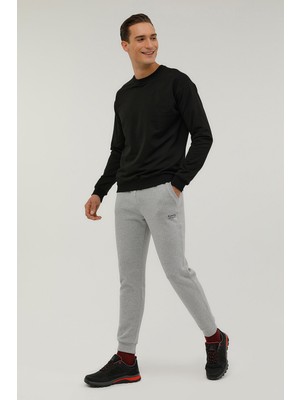 Superfly Men Sweat Pant Gri Erkek Eşofman 23227-08