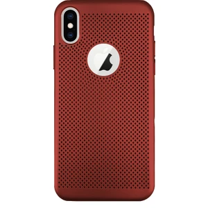 Fitcase iPhone x / Xs Kılıf Point Sert Arka Kapak Kırmızı