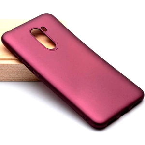 Xiaomi Pocophone F1 Kılıf Soft ve Pürüzsüz Yüzey Ipeksi Silikon Kapak Hopy