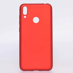 Huawei Y7 Prime 2019 Kılıf Soft ve Pürüzsüz Yüzeyli Ipeksi Silikon Kapak