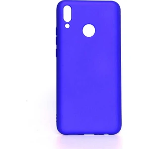 Huawei Y9 2019 Kılıf Soft ve Pürüzsüz Yüzeyli Ipeksi Silikon Kapak