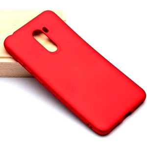 Xiaomi Pocophone F1 Kılıf Soft ve Pürüzsüz Yüzey Ipeksi Silikon Kapak Hopy