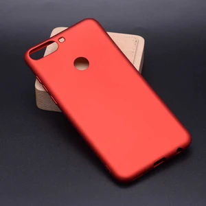 Huawei Y7 2018 Kılıf Soft ve Pürüzsüz Yüzeyli Ipeksi Silikon Kapak