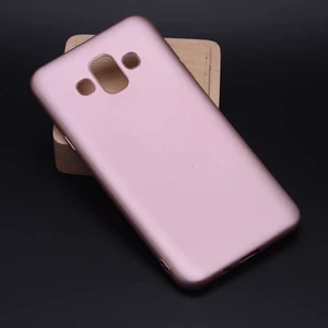 Samsung Galaxy J7 Duo Kılıf Soft ve Pürüzsüz Yüzey Ipeksi Silikon Kapak Hopy