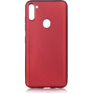 Samsung Galaxy A11 Kılıf Soft ve Pürüzsüz Yüzey Ipeksi Silikon Kapak Hopy