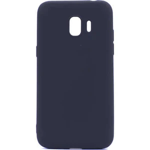 Samsung Galaxy J2 Pro 2018 Kılıf Soft ve Pürüzsüz Yüzey Ipeksi Silikon Kapak Hopy