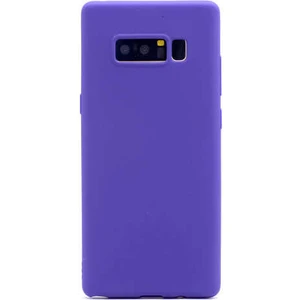 Samsung Galaxy Note 8 Kılıf Soft ve Pürüzsüz Yüzey Ipeksi Silikon Kapak Hopy