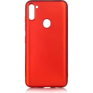 Samsung Galaxy A11 Kılıf Soft ve Pürüzsüz Yüzey Ipeksi Silikon Kapak Hopy