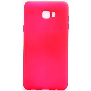 Samsung Galaxy C5 Pro Kılıf Soft ve Pürüzsüz Yüzey Ipeksi Silikon Kapak Hopy