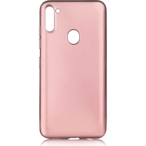 Samsung Galaxy A11 Kılıf Soft ve Pürüzsüz Yüzey Ipeksi Silikon Kapak Hopy