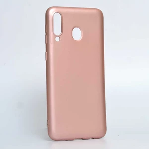 Samsung Galaxy M30 Kılıf Soft ve Pürüzsüz Yüzey Ipeksi Silikon Kapak Hopy
