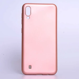 Samsung Galaxy M10 Kılıf Soft ve Pürüzsüz Yüzey Ipeksi Silikon Kapak Hopy