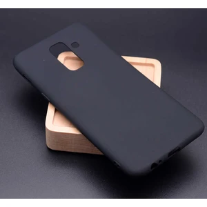 Samsung Galaxy A6 Plus 2018 Kılıf Soft ve Pürüzsüz Yüzey Ipeksi Silikon Kapak Hopy
