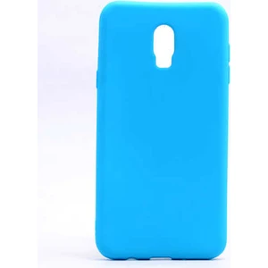 Samsung Galaxy C8 Kılıf Soft ve Pürüzsüz Yüzey Ipeksi Silikon Kapak Hopy