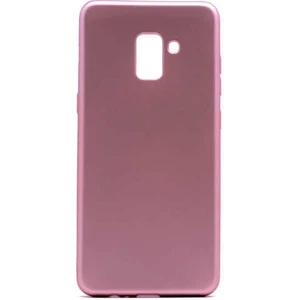 Samsung Galaxy A8 Plus 2018 Kılıf Soft ve Pürüzsüz Yüzey Ipeksi Silikon Kapak Hopy