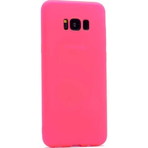 Samsung Galaxy S8 Plus Kılıf Soft ve Pürüzsüz Yüzey Ipeksi Silikon Kapak Hopy