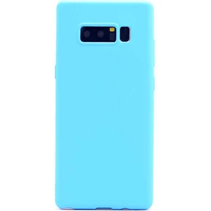 Samsung Galaxy Note 8 Kılıf Soft ve Pürüzsüz Yüzey Ipeksi Silikon Kapak Hopy