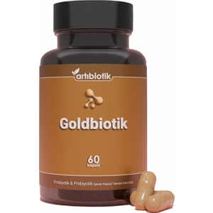 Doğadan Bizim Artıbiotik Goldbiotik Probiyotik & Prebiyotik 60 Kapsül