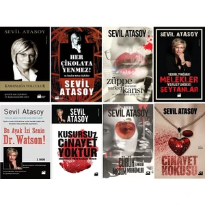 Cinayet Kokusu - Kusursuz Cinayet Yoktur - Her Çikolata Yenmez - 8 Kitap - Sevil Atasoy