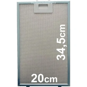 DWK065G20 Davlumbaz Filtresi 20X34 5 Aspiratör Filtre