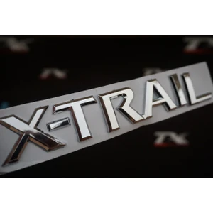 DK Tuning Nissan X-Trail Krom 3m 3D Abs Bagaj Yazı Logo Amblem
