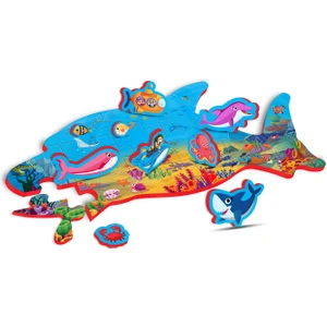Çift Taraflı Puzzle - Deniz Canlıları