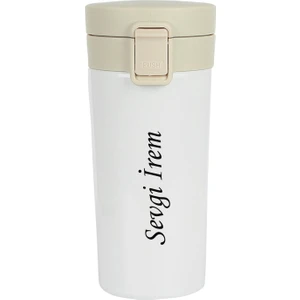 NRD Life Hediyelik Termos Kişiye Özel İsim Baskılı Çelik 380 ml Termos Mug