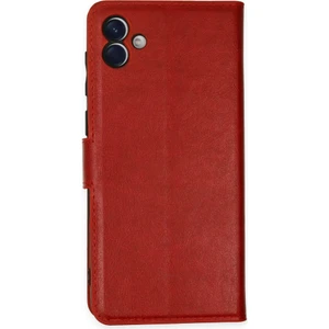 Samsung Galaxy A04 Kılıf Kapaklı Cüzdan Standlı Deri