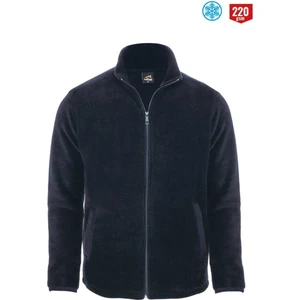 Tuğba Baby Opti Polar Siyah Tam Fermuarlı Kalın Cepli Outdoor Ceket Tactical Flecee