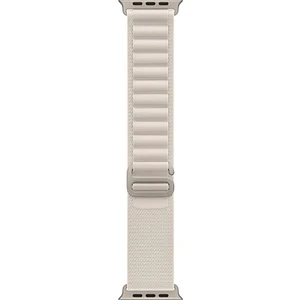 Apple Watch Uyumlu 42MM 44MM 45 mm 49mm Kordon 1/2/3/4/5/6/se/7/8/ Watch Ultra Alpine Loop Kordon Bej