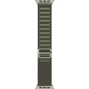 Apple Watch Uyumlu 42MM 44MM 45 mm 49mm Kordon 1/2/3/4/5/6/se/7/8/ Watch Ultra Alpine Loop Kordon yeşil