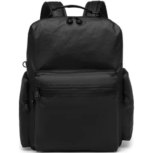 Smart Bags Büyük Boy Metalik Siyah Kumaş Sırt Çantası Smart Bags 3124