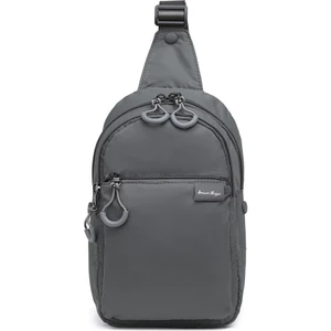 Smart Bags Ekstra Hafif Uniseks Bodybag Omuz Çantası BC 3145 - Koyu Gri