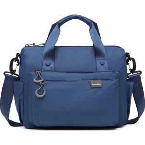 Smart Bags Extra Hafif Kumaş Kadın Postacı Çantası BC 3141 - Lacivert