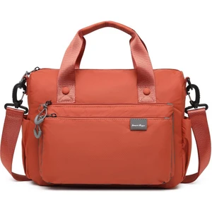 Smart Bags Extra Hafif Kumaş Kadın Postacı Çantası BC 3141 - Kiremit