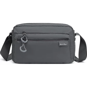 Smart Bags Ekstra Hafif Kumaş Postacı Çantası BC 3148 - Koyu Gri