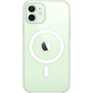 Caseworld Apple iPhone 12 Mini Kapak Magsafe Kablosuz Şarj Destekli Şeffaf Kılıf