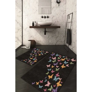 Napoli Home Dijital Baskılı Kaymaz Taban Yıkanabilir 2'li Klozet Takımı Banyo Paspası NDKZ-HS-329