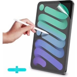 ECR MOBILE Apple iPad Mini 6. Nesil 2021 ile Uyumlu Paperlike(Kağıt Hissi) Nano Esnek Ekran Koruyucu