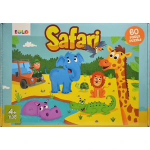 Safari Puzzle 60 Parça (Eolo)