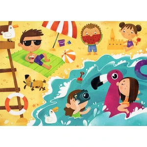 Kumsalda Puzzle 24 Parça (Eolo)