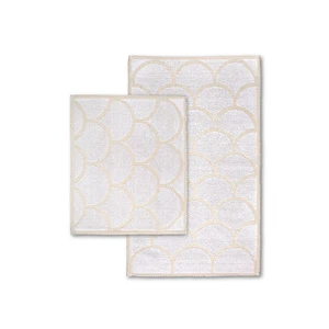 Pearl Doğal Pamuklu Banyo Kilim Seti